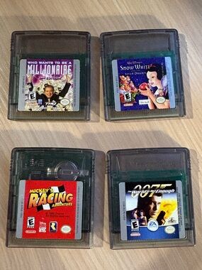 Lot of Four Nintendo Game Boy Color Games